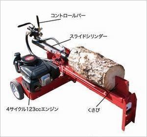 薪割り機の販売